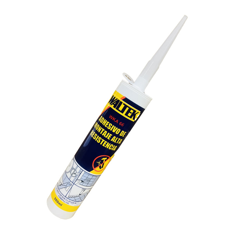 Adhesivo en pasta alta resistencia 300ML NO.66 waltek (blanca) (pack 6 unidades)