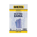Silicona barra 30x0.7cm transparente waltek