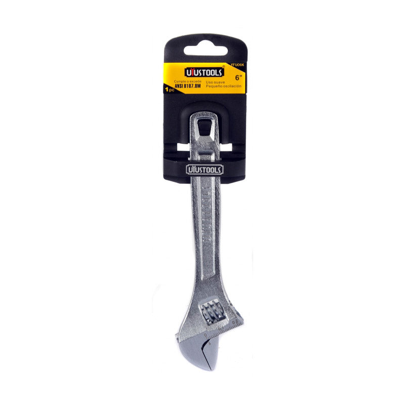 Llave ajustable 6" Uyustools (pack 12 unidades)