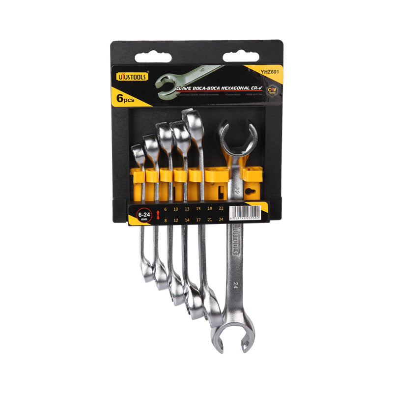 Set 6 pcs llave punta hexagonal cr-v Uyustools