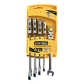 Jgo 5 pcs llave combinada rachet flexible 10-15MM UYU