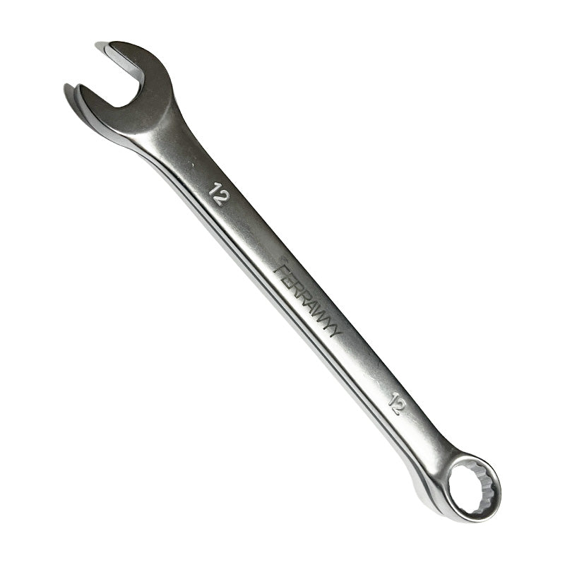 Llave combinada 12MM cr-v satin Ferrawyy (pack 5 unidades)