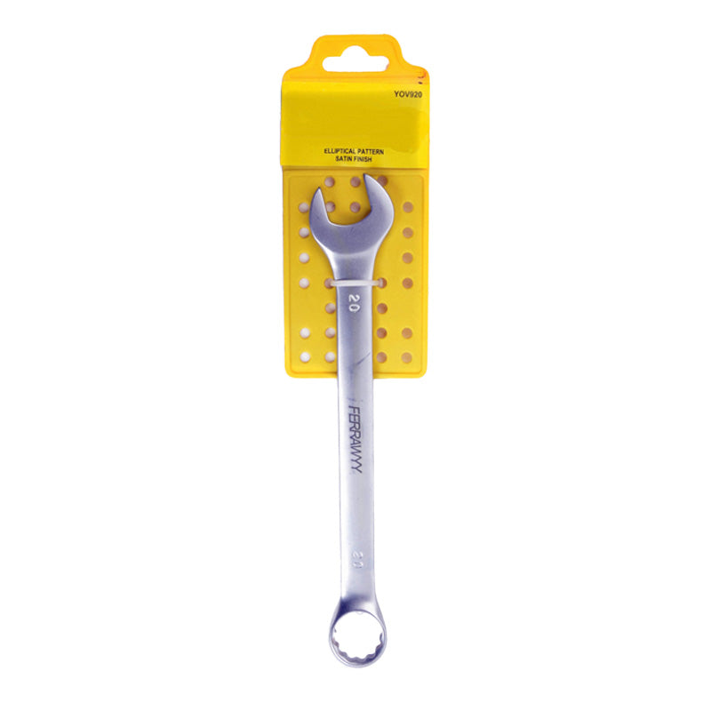 Llave combinada 20MM cr-v satin Ferrawyy (pack 5 unidades)