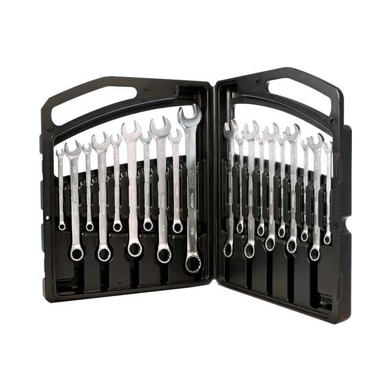 Llave combinada 20PCS (8-18MM+1/4"-7/8"PULG) UYU