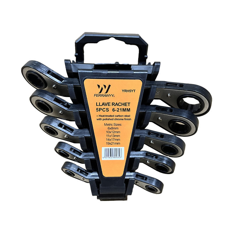 Llave rachet 5PCS 6-21MM fwyy-yt