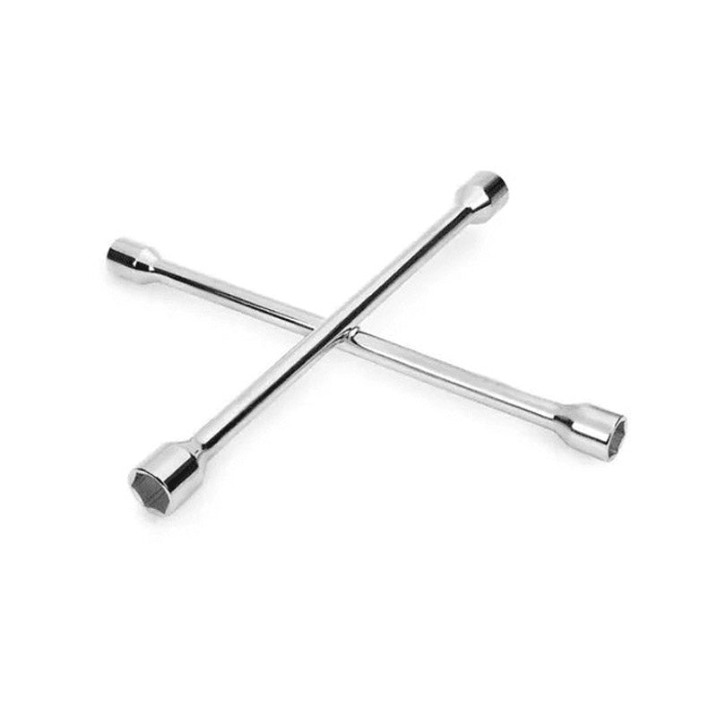 Llave cruz cromado india Ale-man (pack 2 unidades)