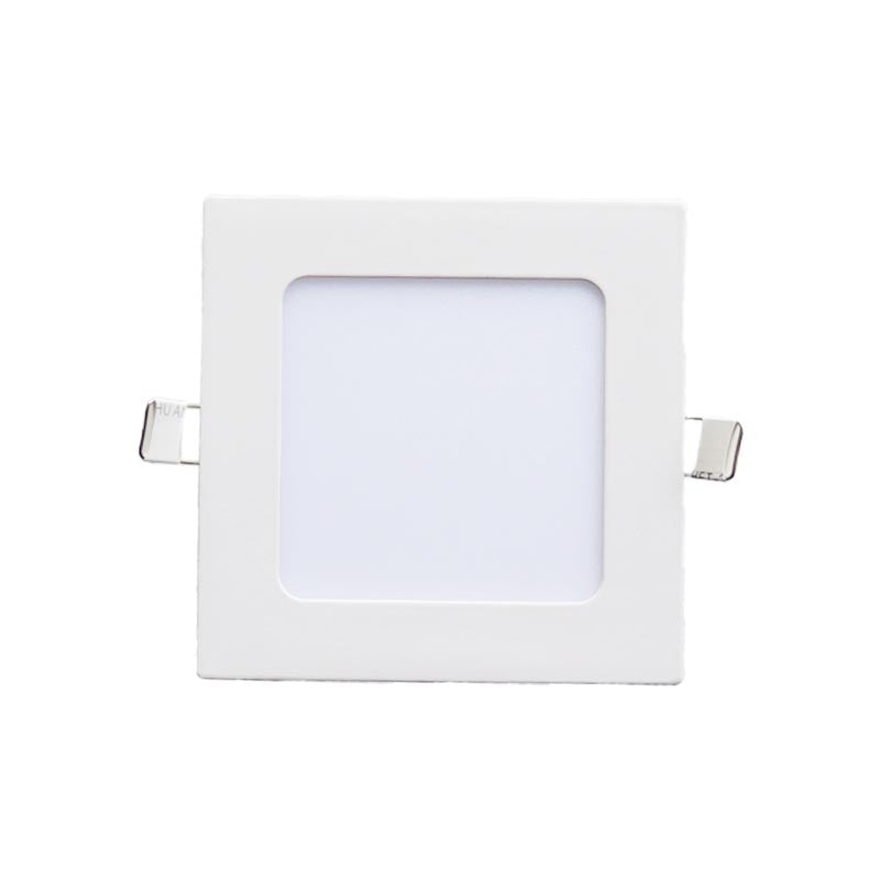 Panel LED empotrable cuadrado 9W 6500K luz fria Wyymet (pack 2 unidades)